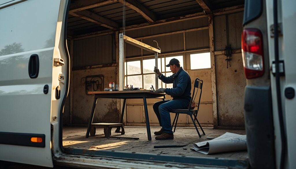 Adapter le châssis d’un fourgon pour faciliter l’aménagement intérieur