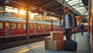 Déménager en train : guide pratique pour un transport écologique et économique