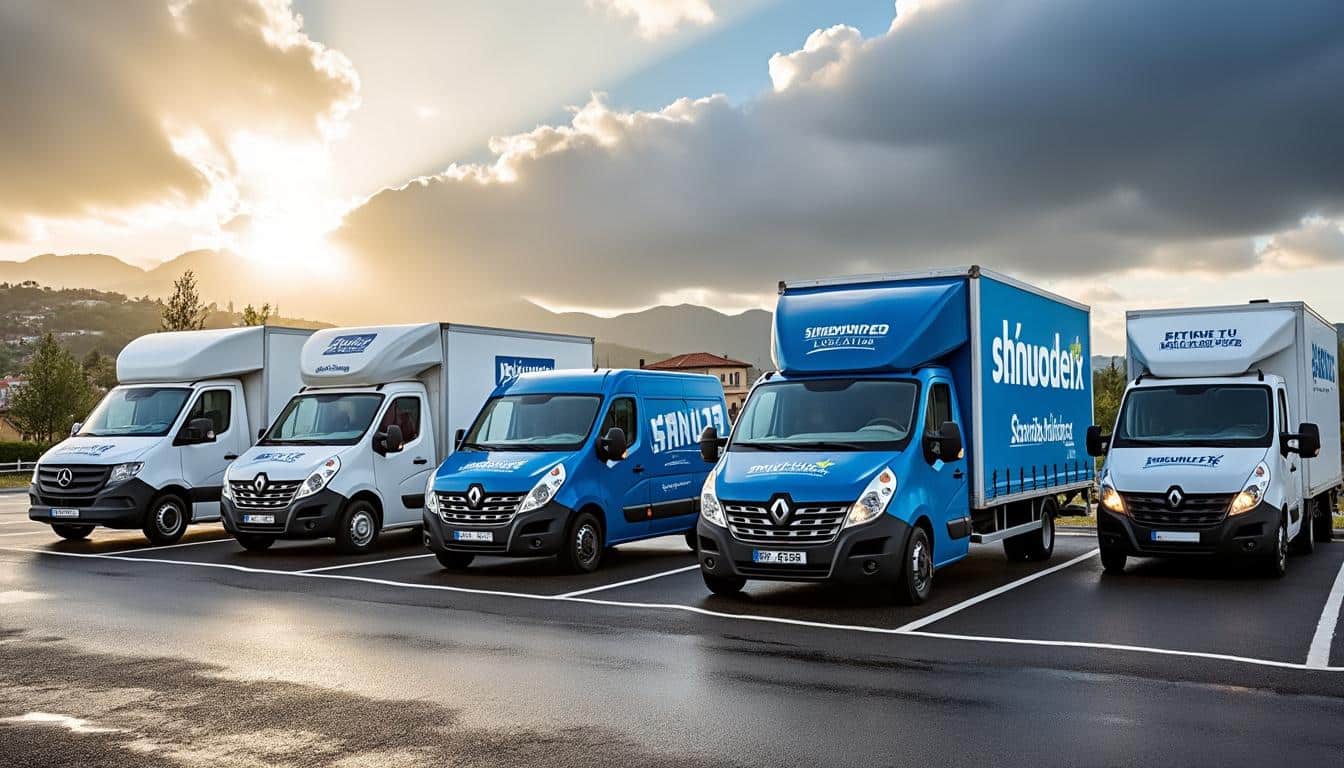 Illustration: Les différents types de véhicules utilitaires adaptés à tous vos transports