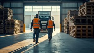 Comment effectuer une manœuvre sécurisée de remorque dans un entrepôt ?