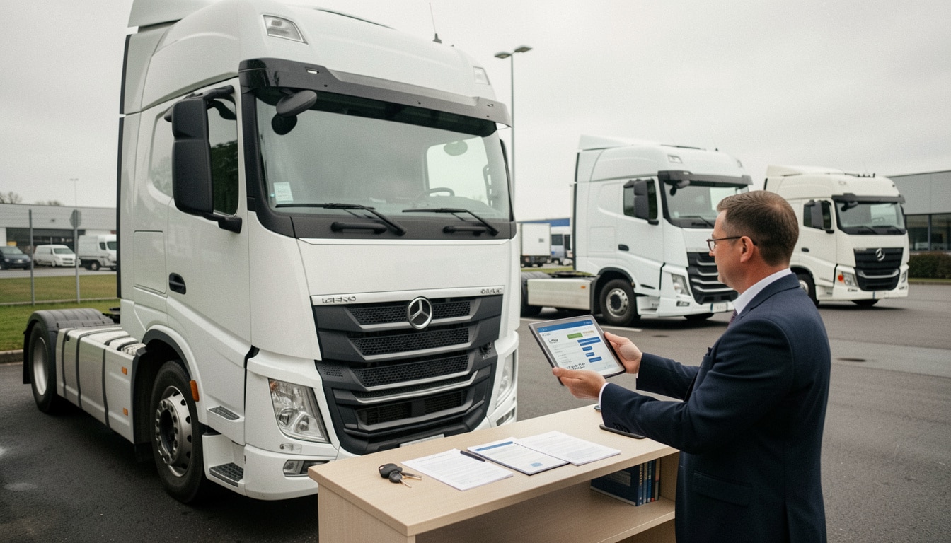 Financement d’un camion : LOA, LLD, neuf ou occasion