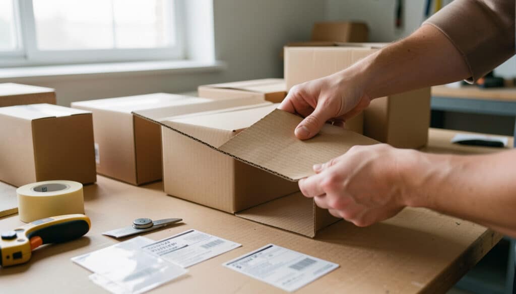 Plaque en carton ondulé : protéger et caler vos colis