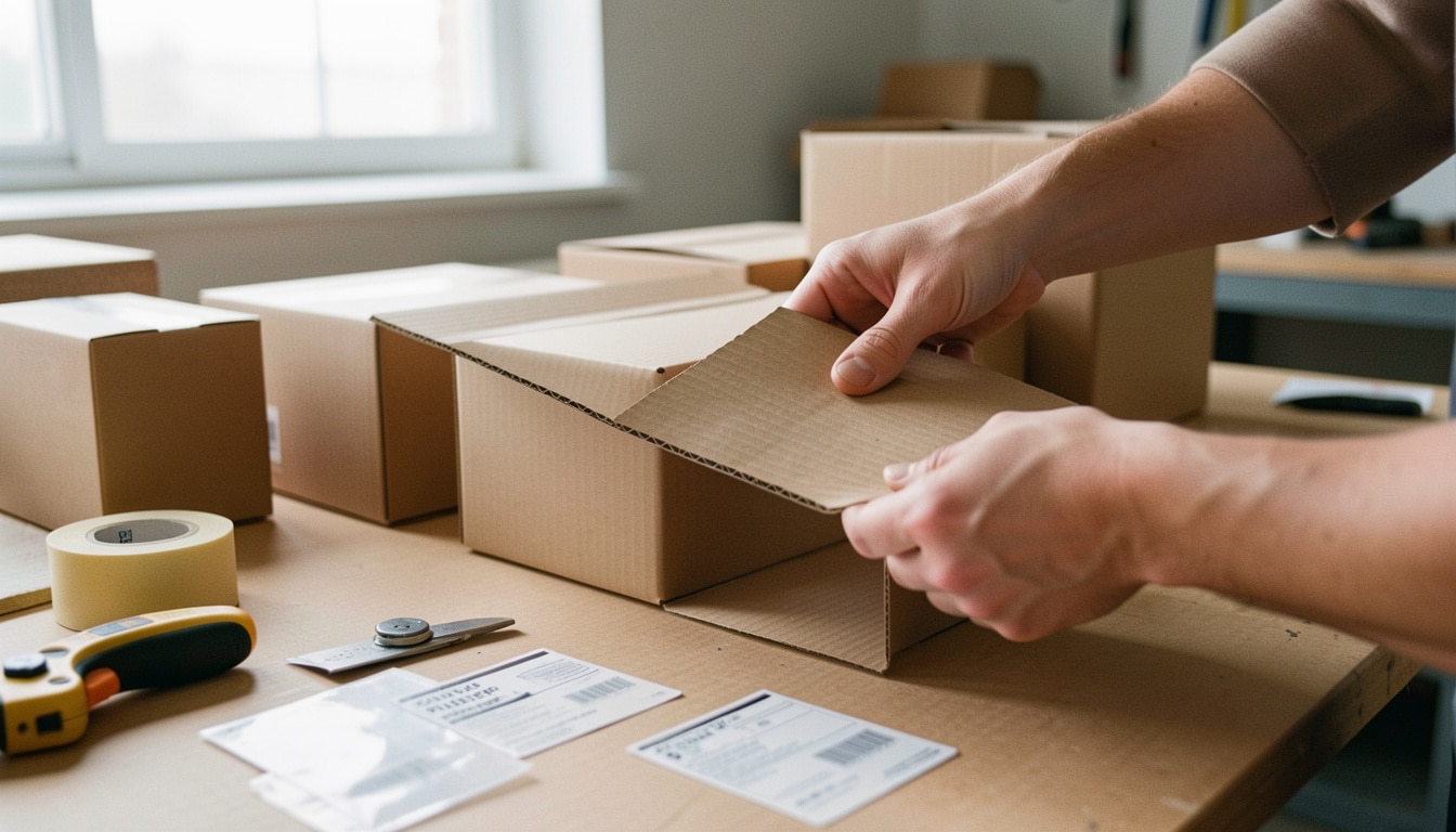 Plaque en carton ondulé : protéger et caler vos colis