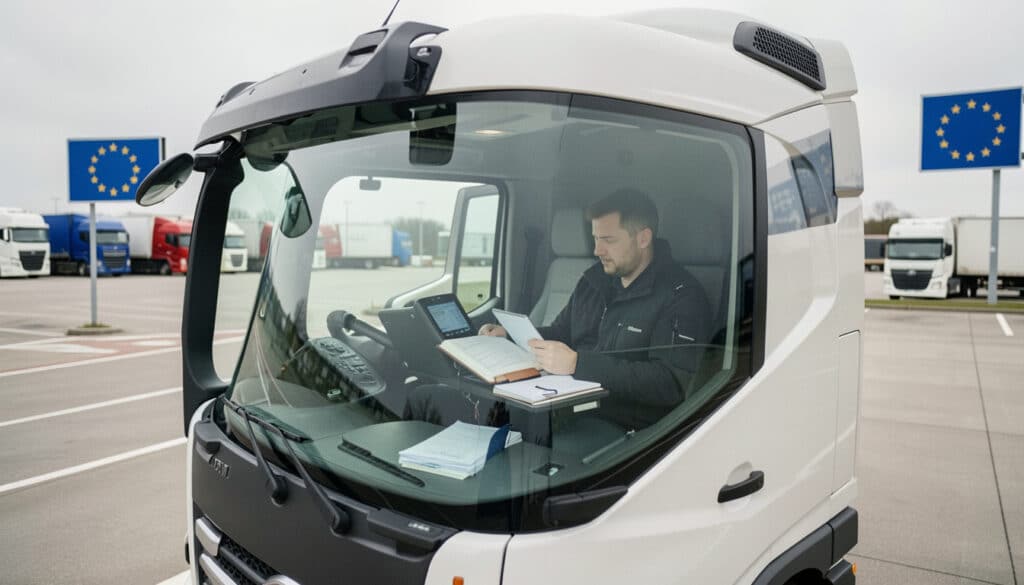 Réglementation sociale européenne en transport routier