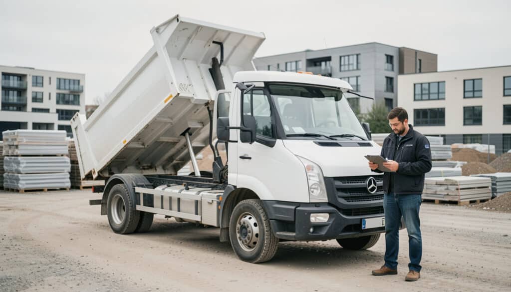 LOA pour camion benne : coût, durée et points clés