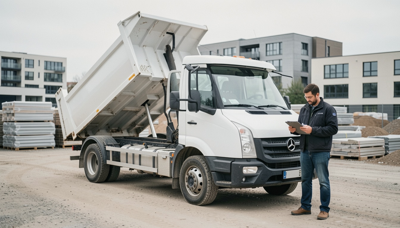 LOA pour camion benne : coût, durée et points clés