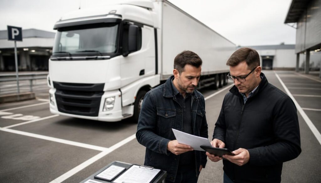 Réglementation sociale des poids lourds et conformité