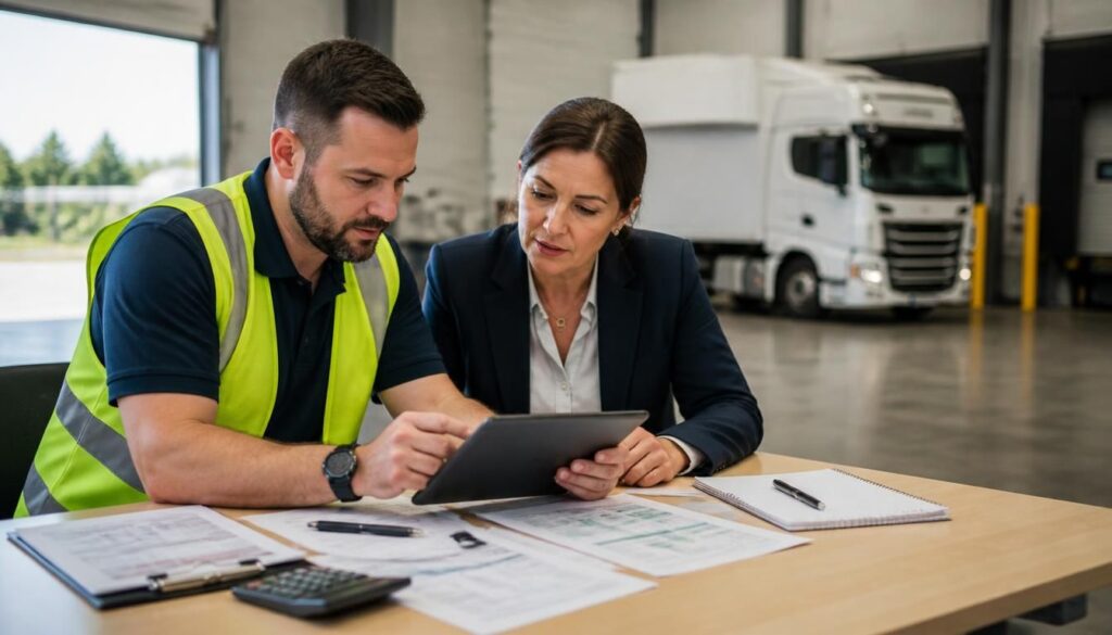 Taux horaire dans le transport routier et salaire