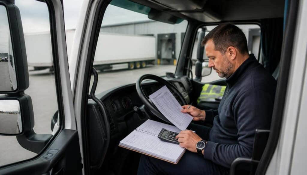Taux horaire d’un chauffeur routier et calcul du salaire